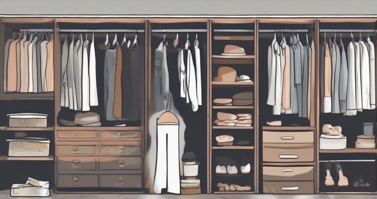 How to Organize a Tiny Closet Without Throwing Anything Away